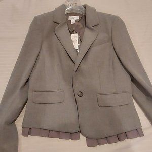 Ann Taylor LOFT Grey Blazer / Jacket size 6